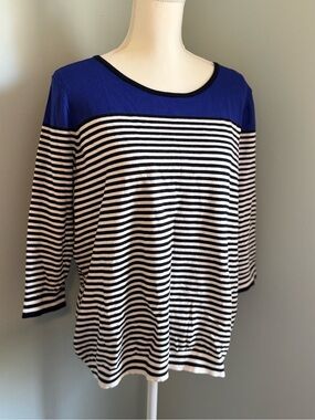 Talbots light weight top size 1X